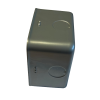 Single Gang 50mm Surface Box Metal Grey