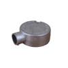 Conlok CL1G Metal Conduit End Box 20mm Hot Dipped Galvanised Finish