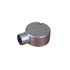 Conlok CL8G Metal Conduit End Box 25mm Hot Dipped Galvanised Finish