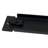 1U Toolless Blanking Panel Black