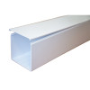 Dietzel Univolt PVC Maxi Trunking 150mm x 150mm 3m Trunking Length White