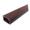 Dark Brown 25mm x 16mm Mini Trunking (3m lgth)