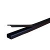 Black 40mm x 25mm Mini Trunking (3m lgth)