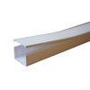 Dietzel Univolt PVC Mini Trunking 60mm x 40mm 3m Trunking Length White