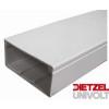 Dietzel Univolt PVC Maxi Trunking 75mm x 50mm 3m Trunking Length White