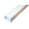 Dietzel Univolt PVC Maxi Trunking 75mm x 50mm 3m Trunking Length White