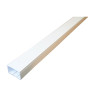 Dietzel Univolt PVC Maxi Trunking 75mm x 50mm 3m Trunking Length White