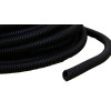 16mm Black LSOH PP Flexible Conduit (25m Reel)