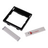 Siemon CT 1 Port 50mm x 50mm Adaptor Plate Black