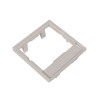 Siemon CT 1 Port 50mm x 50mm Adaptor Plate White