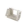 Siemon CT 1 Port MAX Angled Adapter Plate White