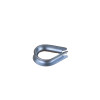 Catenary Wire Thimble, suitable for 3mm galvanised steel wire used in catenary wire suspension kit