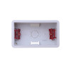 47mm Deep Double Gang Dry-Lining Box White