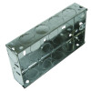 35mm Double Gang Metal Back Box