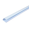 D-Line R3D3015W Self Adhesive 1/2 Round Mini 30mm x 15mm 3m Plastic Trunking Length White