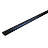 D-Line R3D5025W Self Adhesive 1/2 Round Maxi 50mm x 25mm 3m Plastic Trunking Length Black