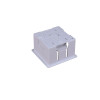 47mm Deep Single Gang Dry-Lining Box White