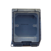 ES1ENC 1 Gang IP66 Weatherproof Enclosure with Translucent Lid