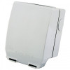 ES1ENC-G 1 Gang IP66 Weatherporoof Enclosure with Solid Grey Lid