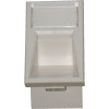 Excel 6C Angled Shutter For Keystone Jack - White