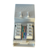 Excel Office Cat 6 Euro Module - Low Profile