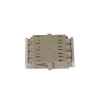 Siemon LC Quad Multimode Fibre Adaptor - Beige