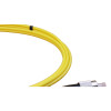 1m FC to FC Duplex OS2 Singlemode Yellow Fibre Optic Patch Cable with 3mm Jacket