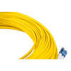 50m LC to LC Duplex OS2 Singlemode Yellow Fibre Optic Patch Cable with 2mm Jacket