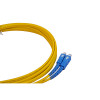 3.5m LC to SC Duplex OS2 Singlemode Yellow Fibre Optic Patch Cable with 3mm Jacket