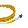 3.5m LC to SC Duplex OS2 Singlemode Yellow Fibre Optic Patch Cable with 3mm Jacket