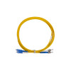 3m SC to ST Duplex OS2 Singlemode Yellow Fibre Optic Patch Cable with 3mm Jacket