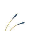 1m SC to SC Simplex OS2 Singlemode Yellow Fibre Optic Patch Cable with 3mm Jacket