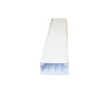 Algar White 100mm x 50mm Dado Trunking (3m lgth)