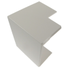 Algar White Dado Trunking 100mm x 50mm  External Angle (Each)