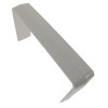 Algar White Dado Trunking 100mm x 50mm Joint Cover / Coupler (Each)