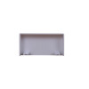 Algar White Dado Trunking 100mm x 50mm Stop End Cap (Each)