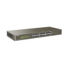 24-Port Gigabit Rackmount Switch With 24-Port PoE