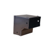 Trench SA4290E-SEC Metal Trunking 100mm x 50mm 90 Degree External Cover Bend with Tamperproof Fixing Galvanised