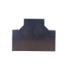 Trench SA42TTC-SEC Metal Trunking 100mm x 50mm Flat Tee Top Cover Bend with Tamperproof Fixing Galvanised