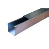 Trench ST33-SEC Metal Trunking 75mm x 75mm 3m Trunking Length with Tamperproof Fixing Galvanised