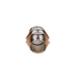 Ronbar  40mm Swivel Gland & Locknut, for use on galvanised steel flexible conduit