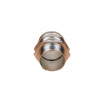 Ronbar  50mm Galvanised Swivel Gland & Locknut, for use on galvanised steel flexible conduit