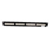 Siemon 24 Port Cat6 UTP 1U HD Patch Panel c/w Rear Cable Management