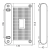 8-Port Tendo PoE Emergency Lighting Pod. Non-maintained self-test system