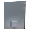 IP55 15U Wall Cabinet, 450mm Deep, with Cowled Fan & Filter Set - Grey