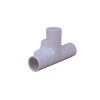 Dietzel Univolt PVC Plastic Conduit Inspection Tee 20mm White