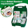 Evolution British Standard Compliant Workplace First Aid Kit in Green Case (Large)