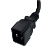 IEC C20 plug-16A commando socket- 5m lead