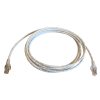 Siemon MC6-03M-02B Cat6 3m Mod Cord White C/W Clear Boot Bulk (Pack 100)