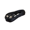 5m USB 2.0 Type A Male to Female Cable Black